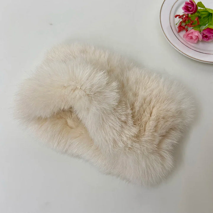 Luxurious Fluffy Fur Elastic Band Hat