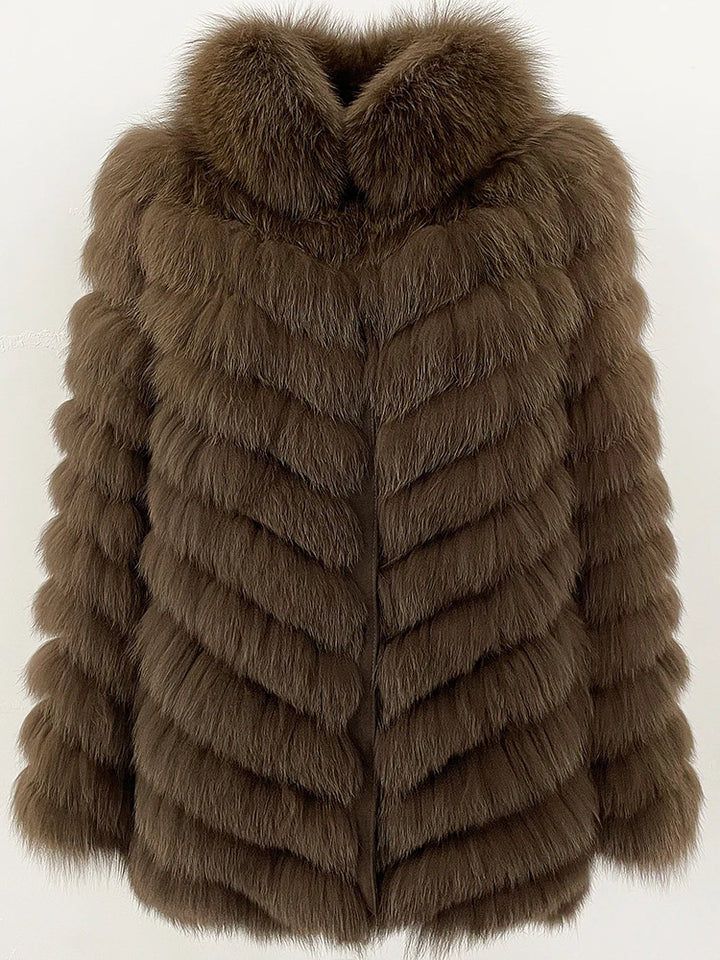Luxury Real Fur Streetwear Coat