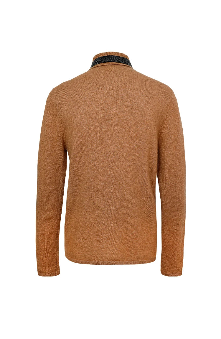 Long Turtleneck Knitwear Tops