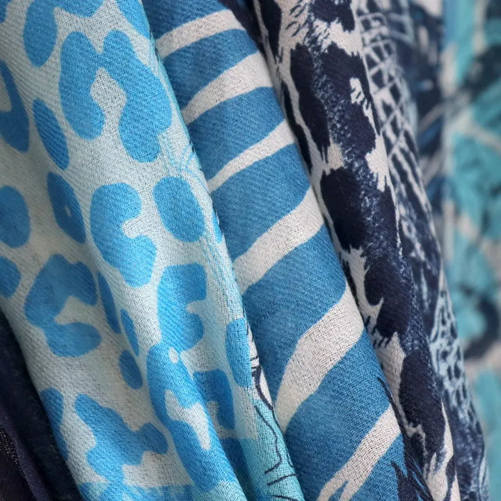 Effortlessly Stylish Long Cashmere Tassels Shawl