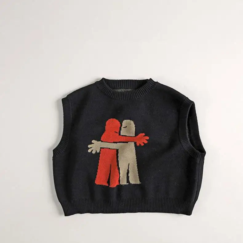 Lovely Printed Knitted Cotton Vest