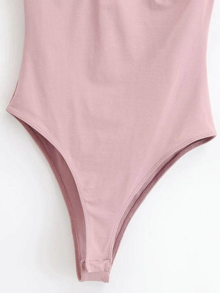 Classic O-Neck Thin Straps Top
