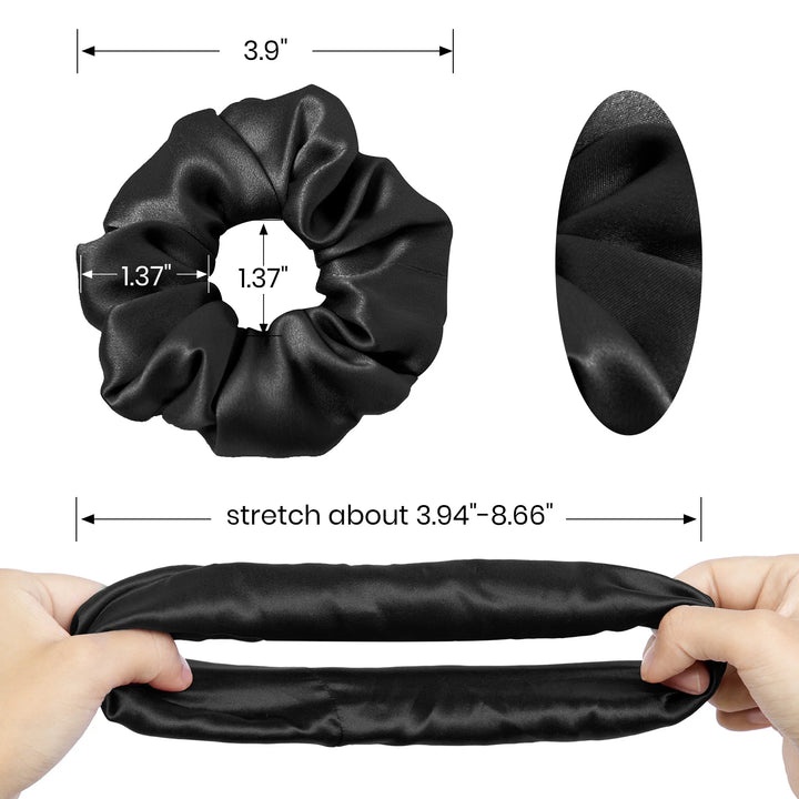Pure Silk Ponytail Hair Bands