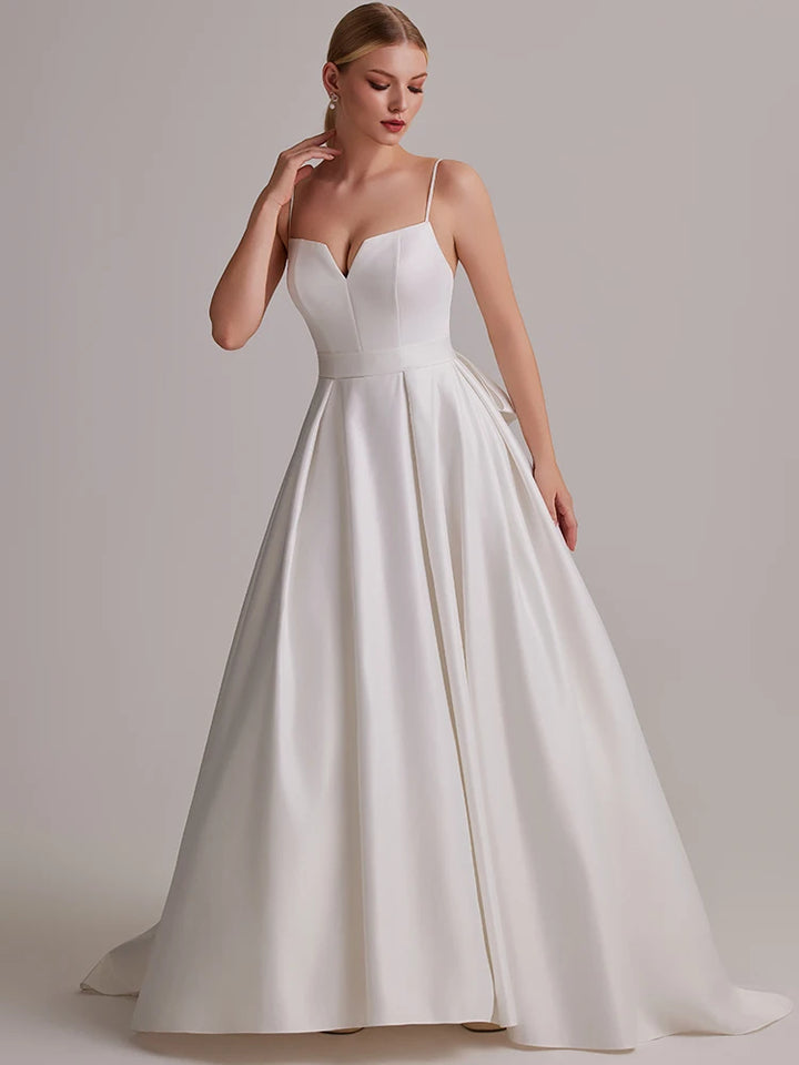 Classic Strapless Bodice Bridal Dress