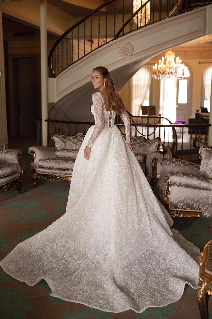 Ravishing Lace A-Line Wedding Dress