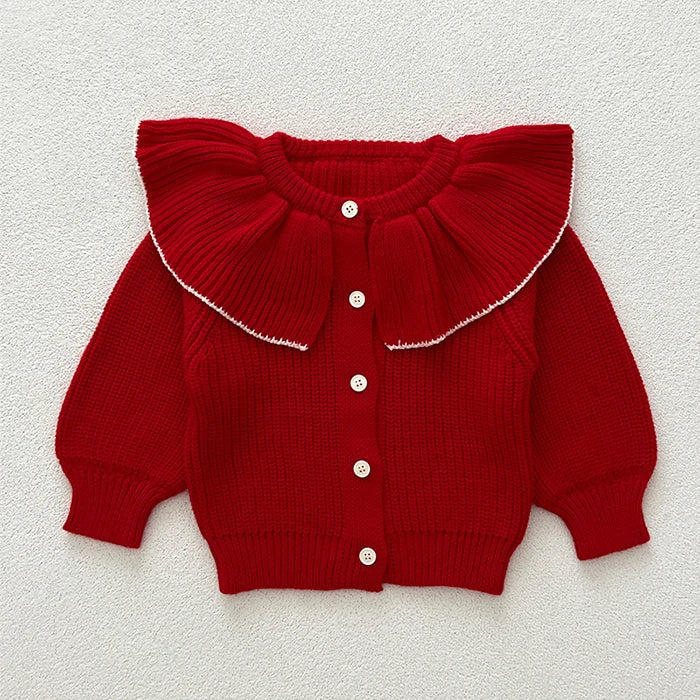 Elegant Toddler Baby Girl Knitting Cardigan