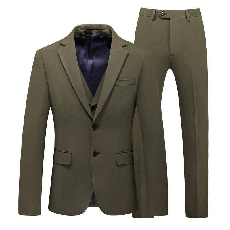 High-end Three-Piece Business Suit