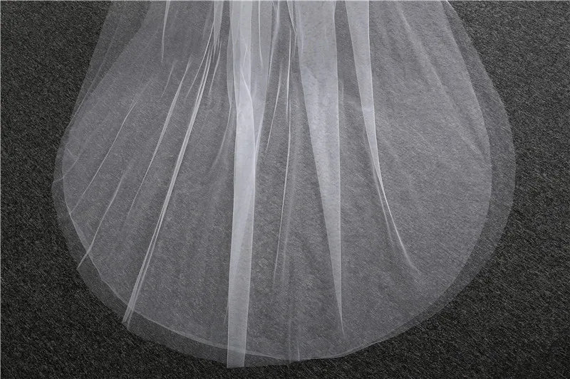 Romantic Double-Layer Soft Bridal Veil
