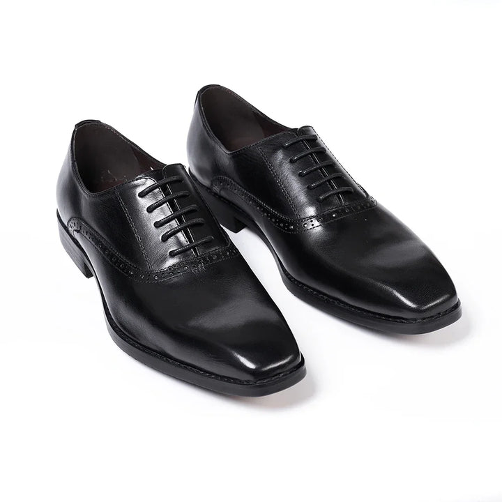 Refined Plain Toe Oxford Shoes