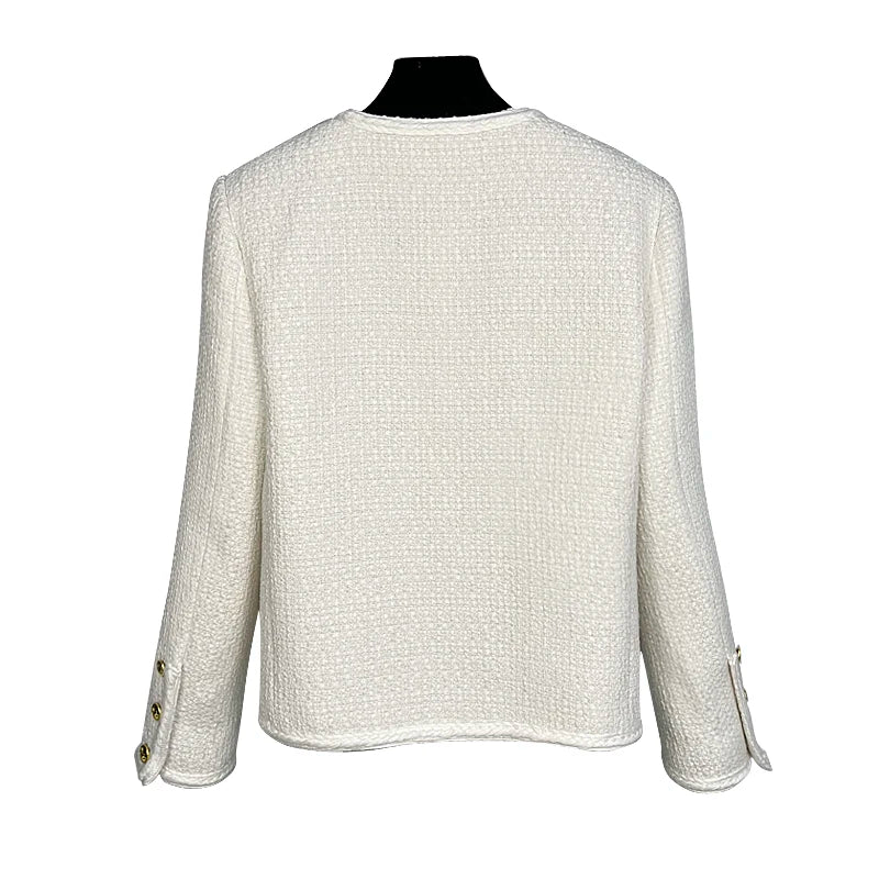 Sleek Fragrance Style Short Jacket