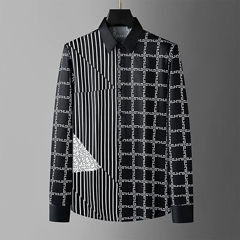 Premium Striped Dress Shirt