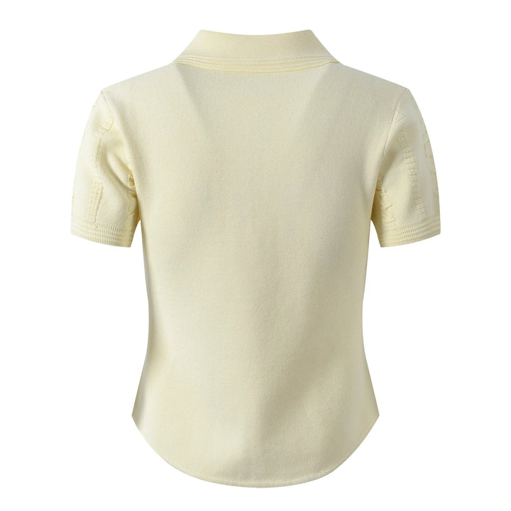 Trendy Short Sleeves Pullover Sweater