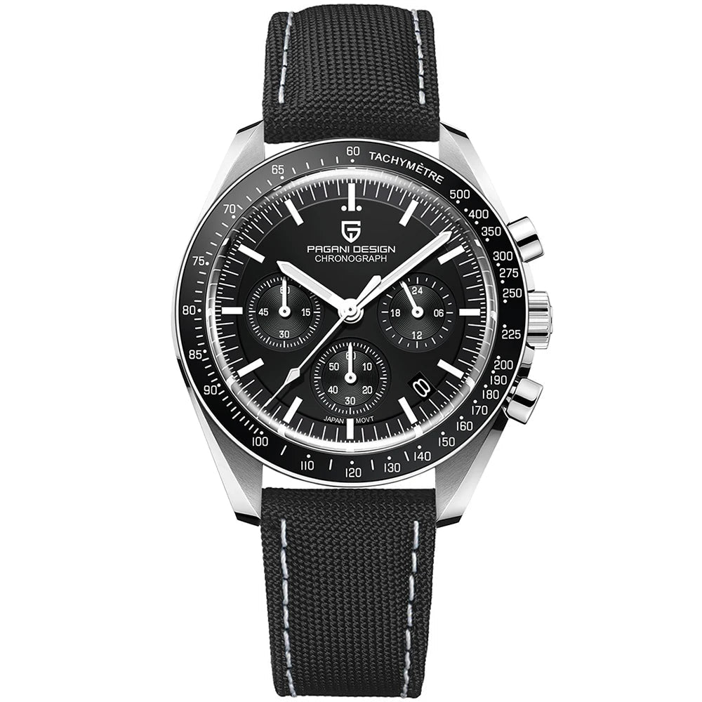 Refined Moon Panda Chronograph Watch