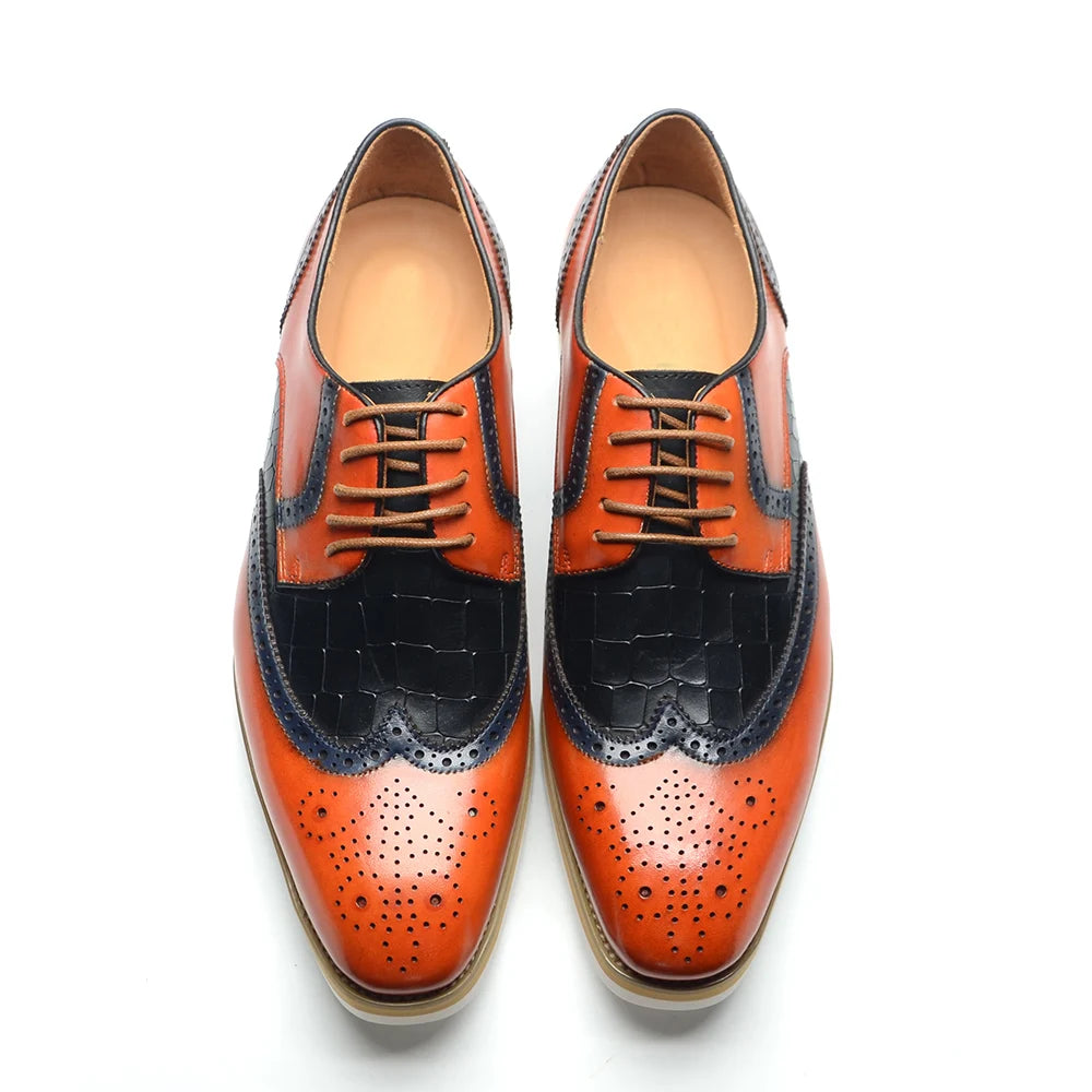 Modern Wingtip Derby Shoes