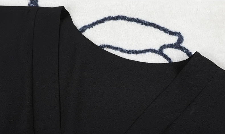 Robe gracieuse en mousseline taille haute pour femme