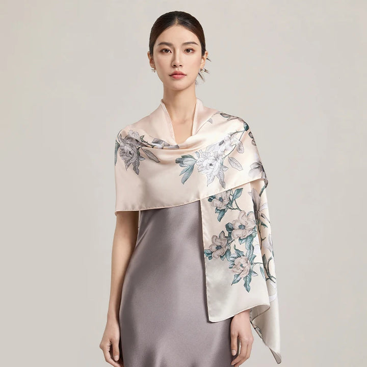 Premium Real Silk Neck-scarf