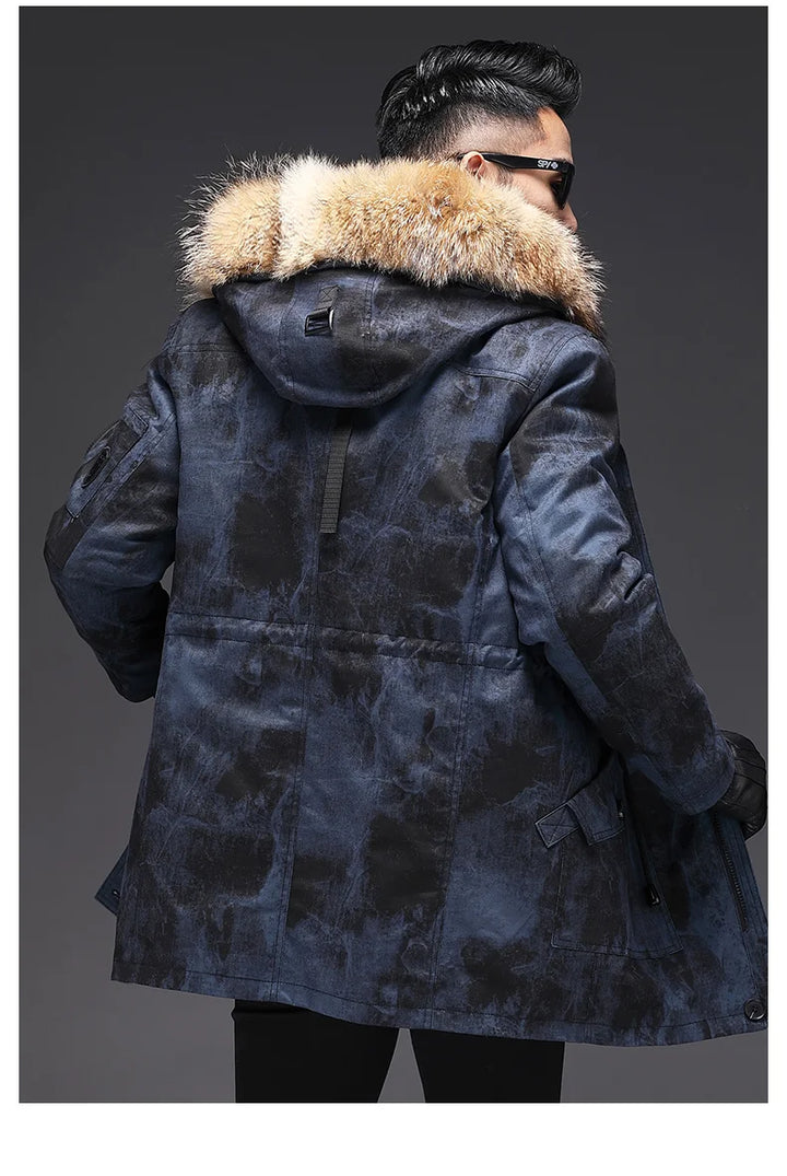 Luxury Hooded Fur Jacket