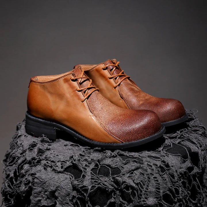 Exquisite Natural Calf Leather Outdoor Boots