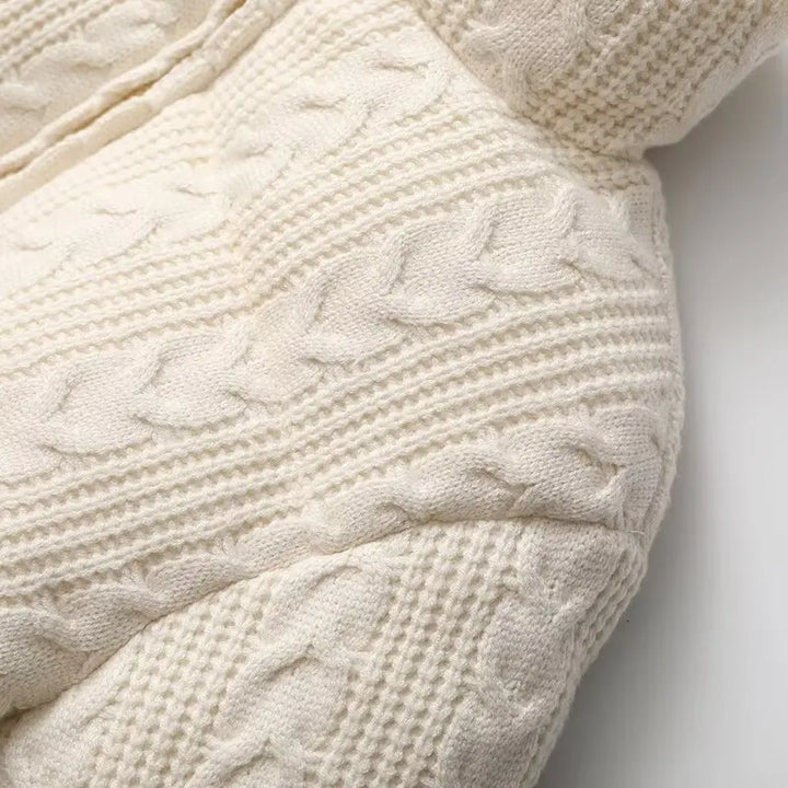 Lovely Long Sleeves Warm Parka Jacket