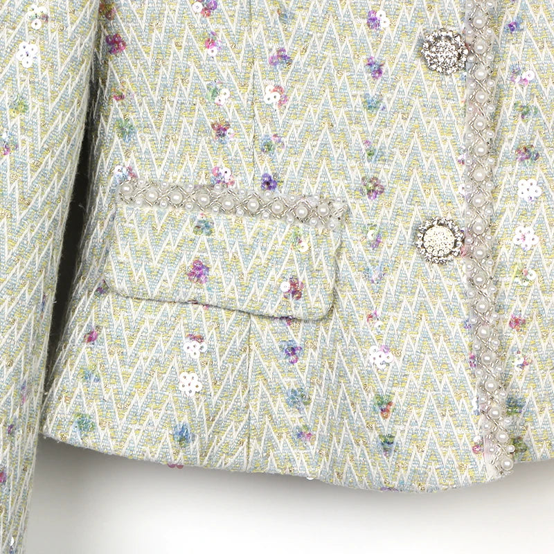 Glamorous Beaded Sequin Jacket