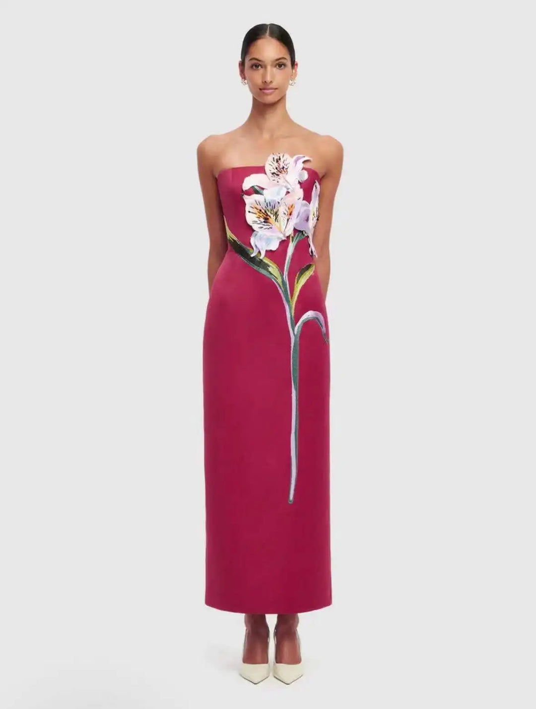 Timeless Off-Shoulder Maxi Dress