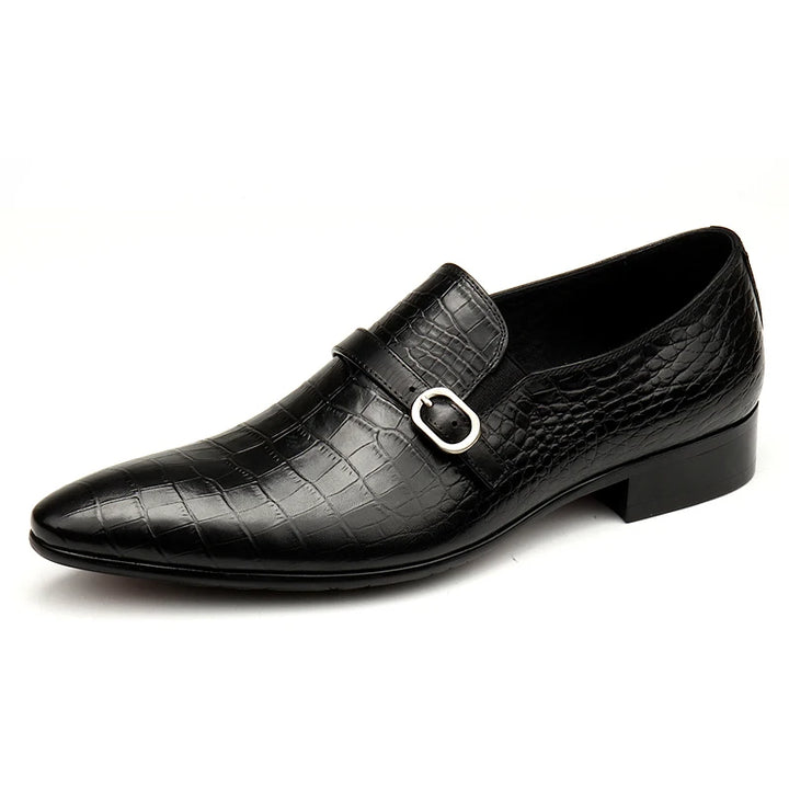Smart Slip-On Oxford Leather Shoes