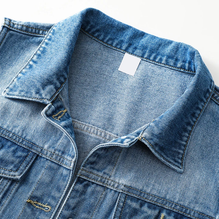 Elegant Denim Jeans Vest