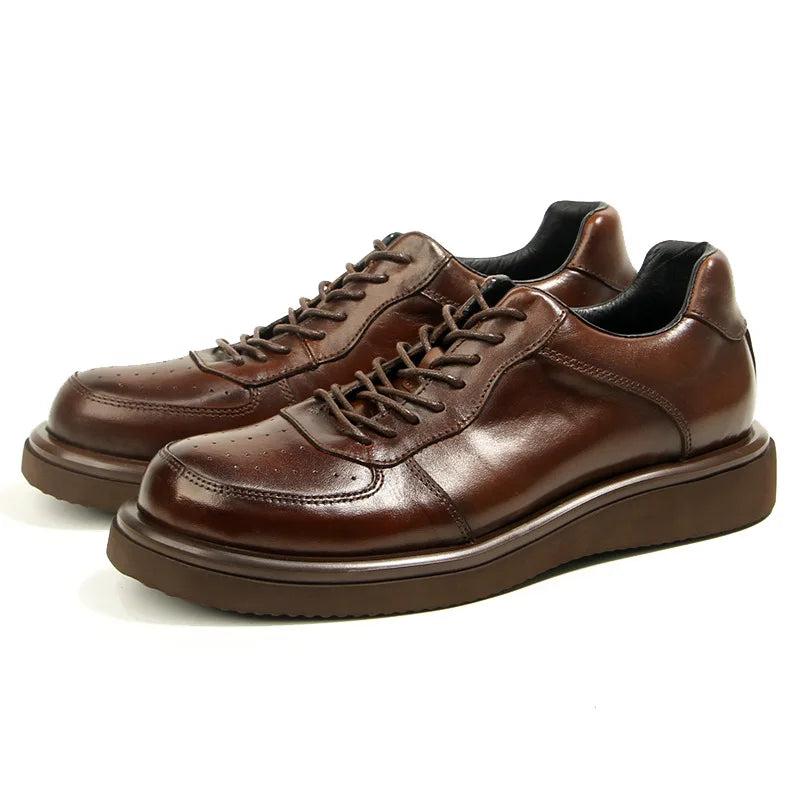 High-Quality Handmade Low-Top Sneakers