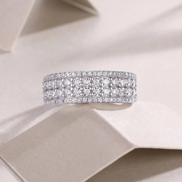 Timeless Rounded Moissanite Ring