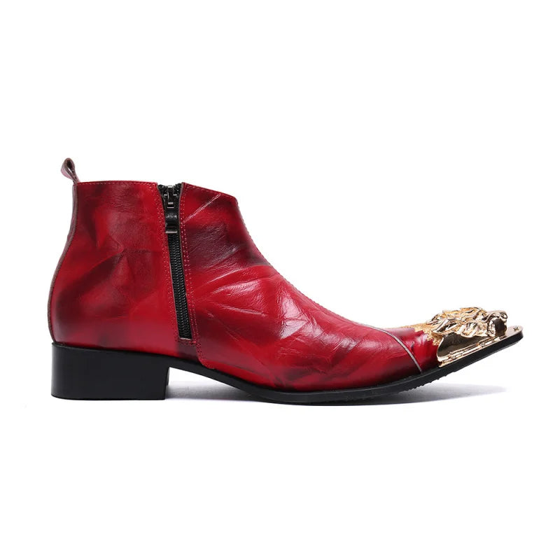 Luxury Pointed High Top Boots