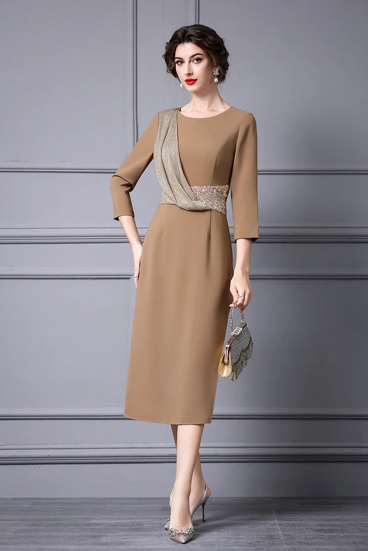 Seven-Point Temperament Dress