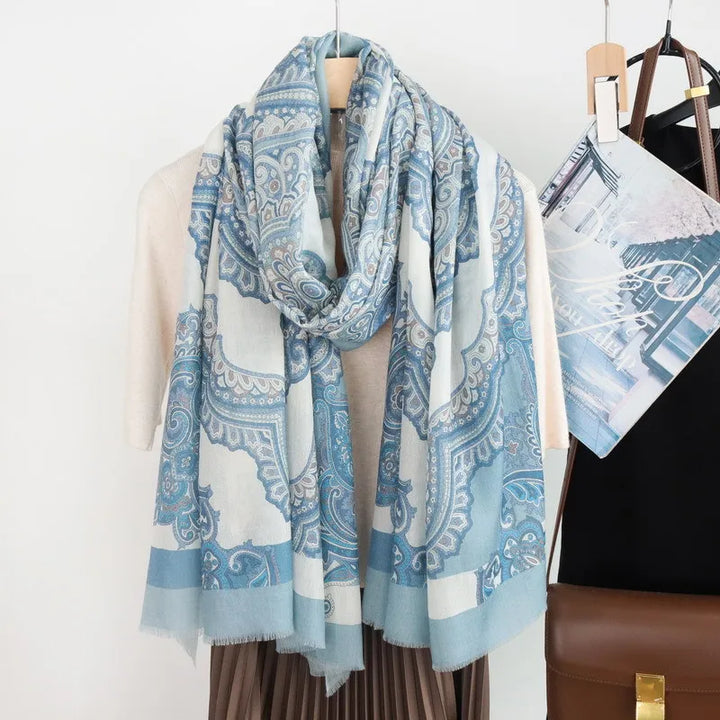 Everyday Pashmina Tassels Warm Scarf