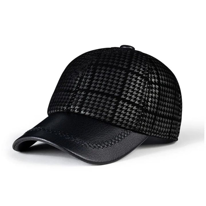 Stylish Sheepskin Suede Baseball Cap