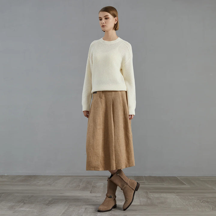 Luxury Thick Wool Pullover Sweater