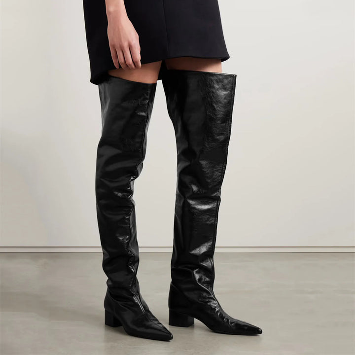 Refined Skinny Over-Knee Boots
