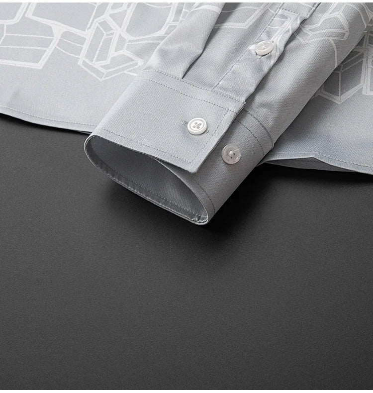 Luxury Non-Ironing Silk Shirt