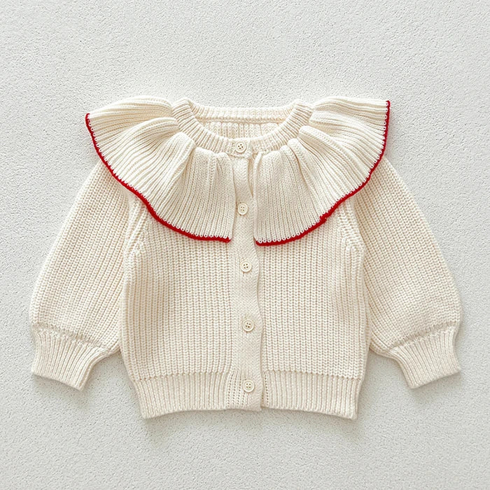 Elegant Toddler Baby Girl Knitting Cardigan