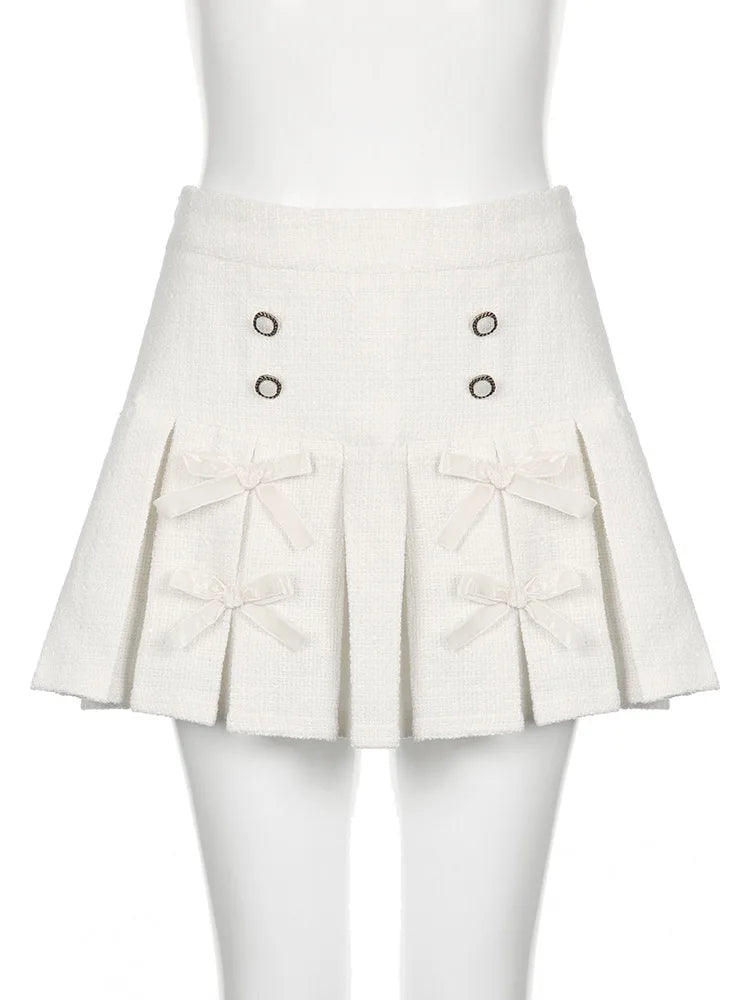 Bow Coquette Mini Skirt