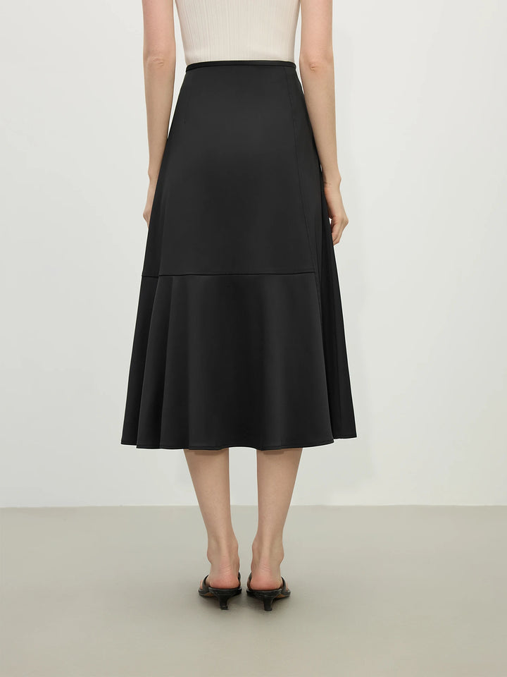 Smart Asymmetric Fishtail Skirt