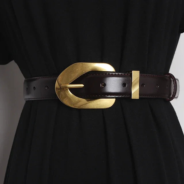 Vintage Durable Genuine Leather Belt