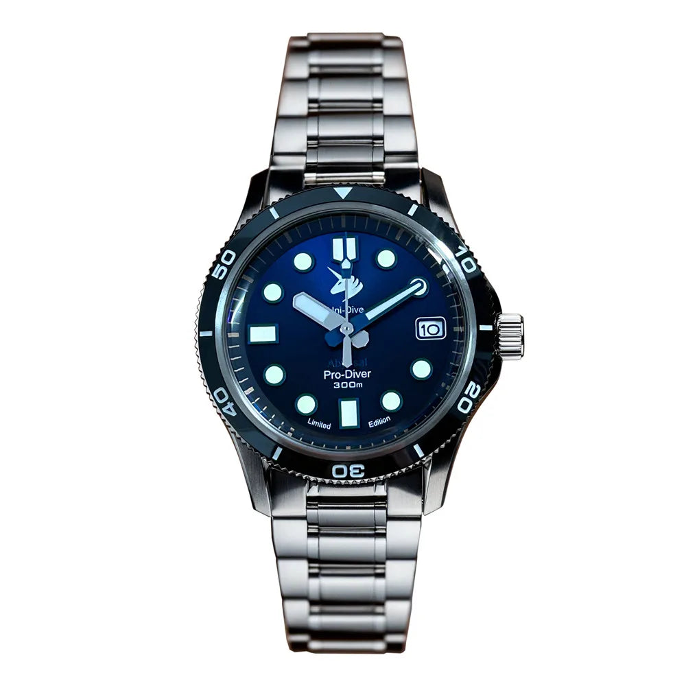 Luxury Sapphire Crystal Automatic Watch