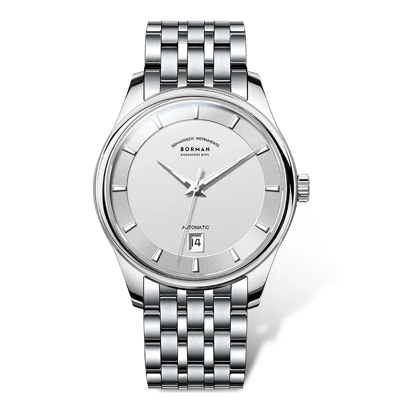 Refined Automatic Sapphire Glass Watch