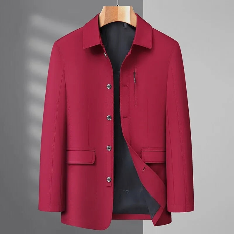 Stylish High-End Lapel Collar Jacket
