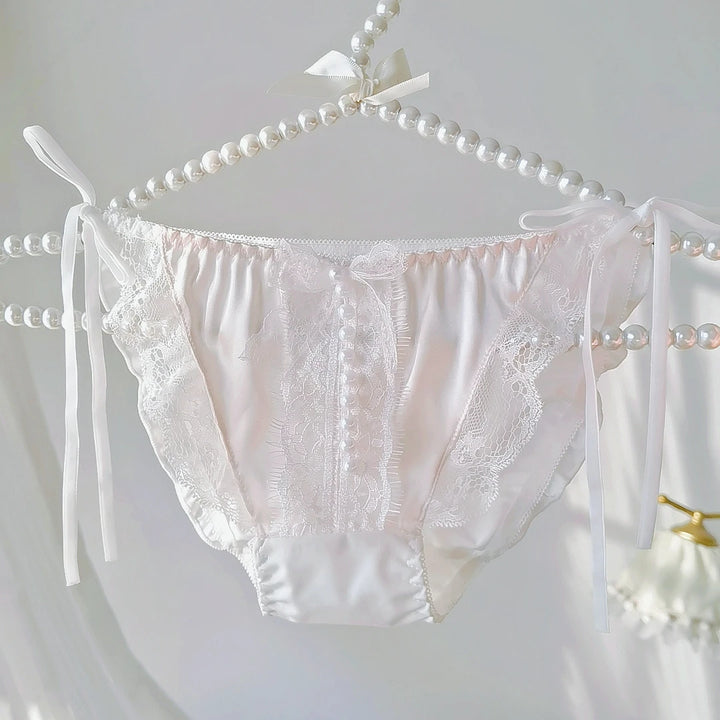 Charming Lace Strap Triangle Panties