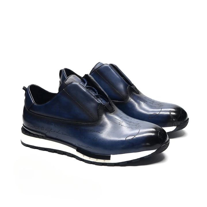 Smart Oxford Leather Sneakers