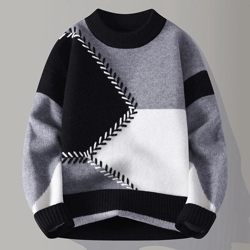 Handsome Thick Wool Student Youth Sweater