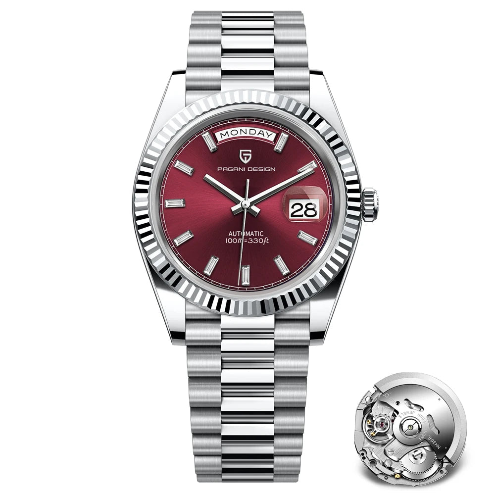 Luxury Automatic Sapphire Glass Watch