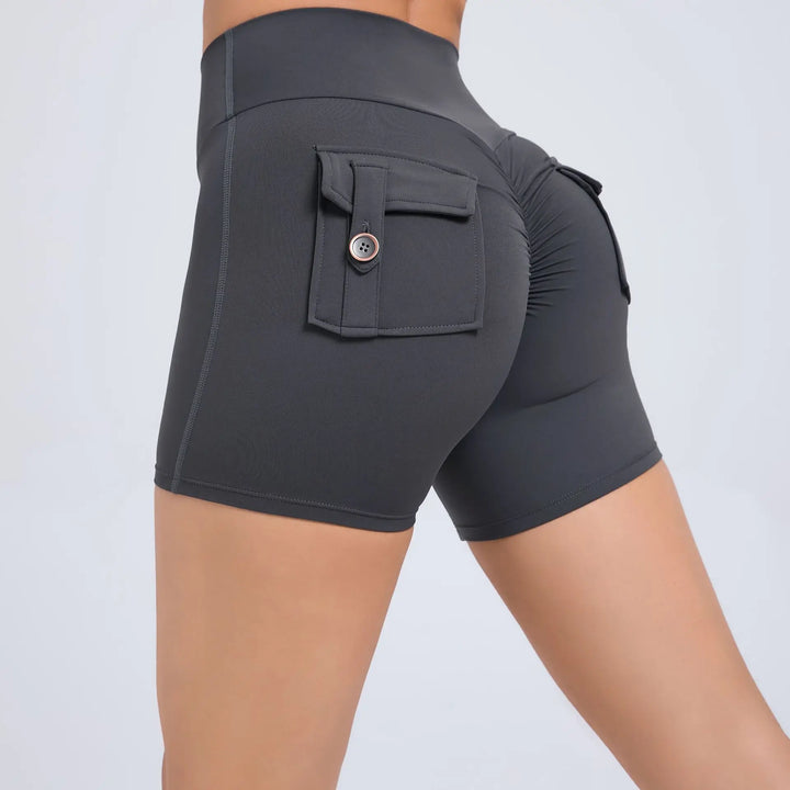 Classic Push-Up Pockets Yoga Shorts