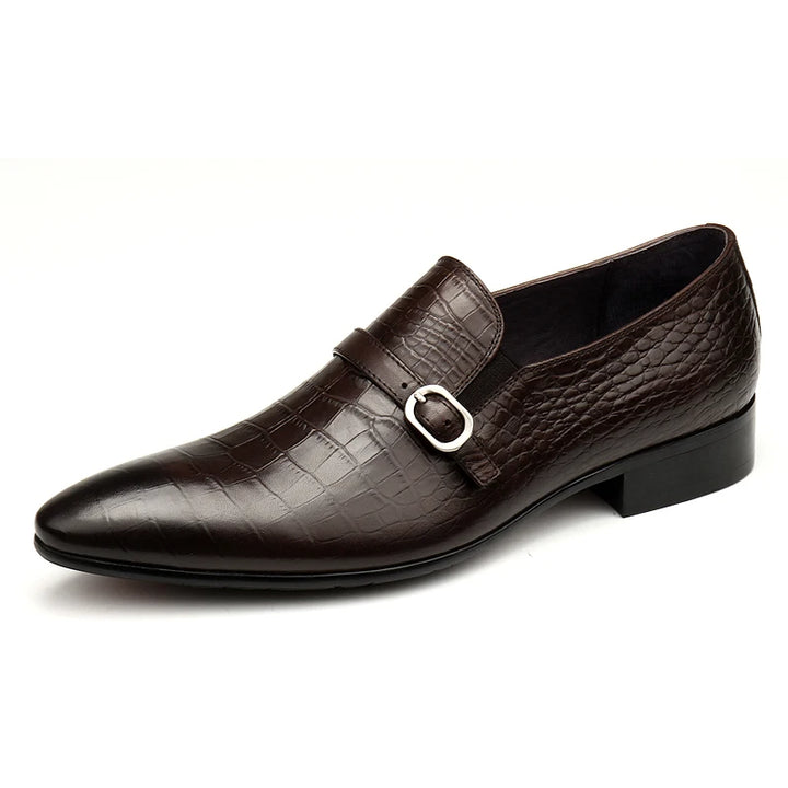 Smart Slip-On Oxford Leather Shoes