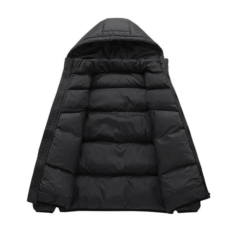 Elegant Thermal Padded Windbreaker Jacket